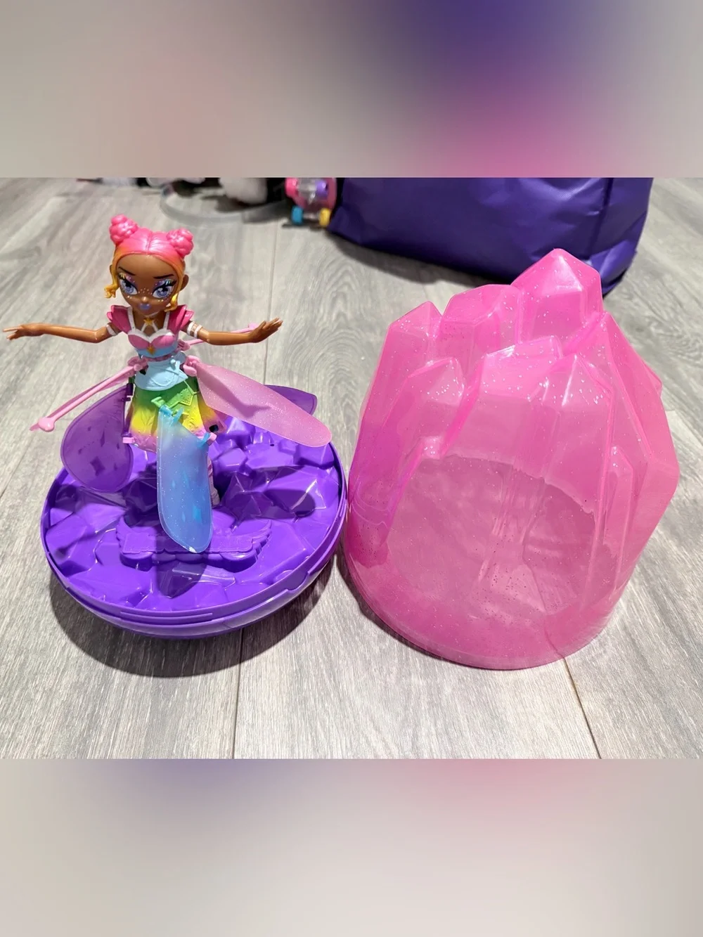 Hatchanimal Crystal Flyers Doll